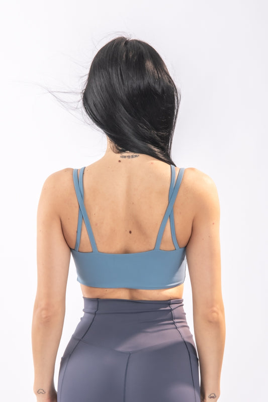 dama GraceFlow Slate-Blue Bra