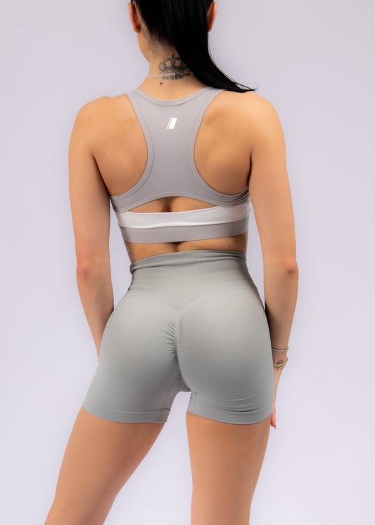 sport Lift-Up Grey Bra