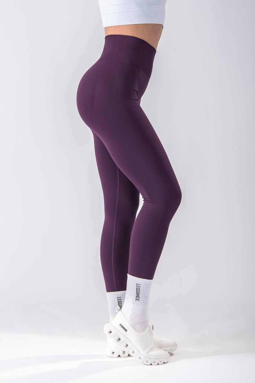 Defines V.2, Plum-Purple Leggings
